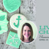 Shannon's Live Chat Banner: Cookies and Photo by Shannon Heupel; Graphic Design by Julia M Usher