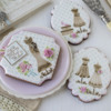 Julia's April Dynamic Duos™ Sets - On Actual Cookies!: Cookies and Photo by Julia M Usher; Stencils Designed by Julia M Usher with Confection Couture Stencils
