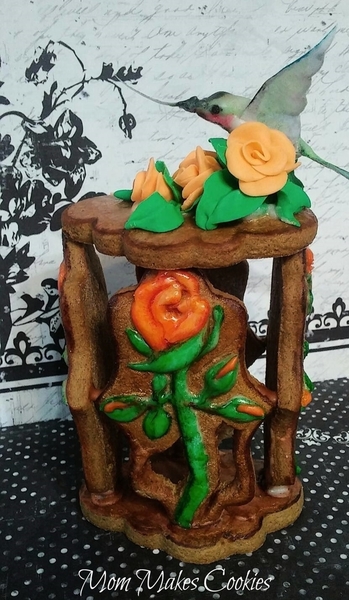 #9 - Hummingbird in a Rose Garden-Box by Kim Damon