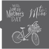 Mother's Day Love Accent Stencil: Stencil Design by Confection Couture Stencils