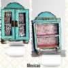#7 - 3-D Mexican Vintage Vitrine: By Petra Florean