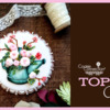 Top 10 Cookies Banner: Cookie and Photo by Di Art Sweets; Graphic Design by Julia M Usher