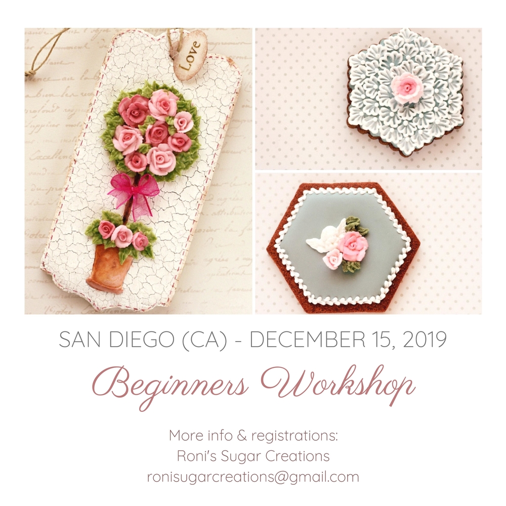 Cookie decorating Classes with Dolce Sentire