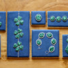 Malachite Jewelry Cookies: Cookies and Photo by Samantha Yacovetta