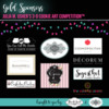 Gold Sponsor Banner - Julia M. Usher’s 3-D Cookie Art Competition™: Logos Courtesy of Sponsors; Graphic Design by Julia M. Usher