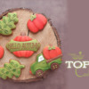 Top 10 Cookies Banner: Cookies and Photo by Gingerland; Graphic Design by Julia M Usher
