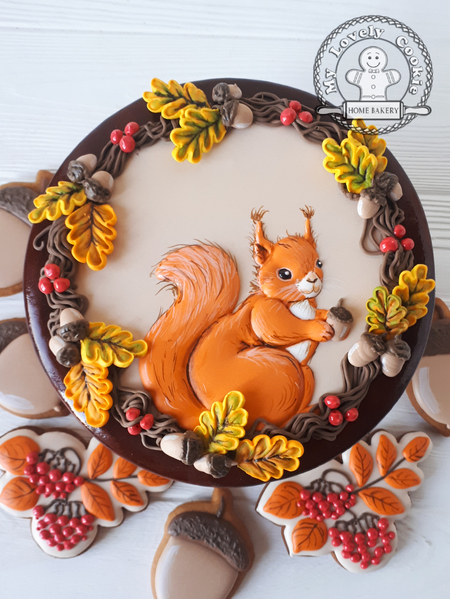 #4 - %22Autumn%22 Gingerbread Box by My Lovely Cookie