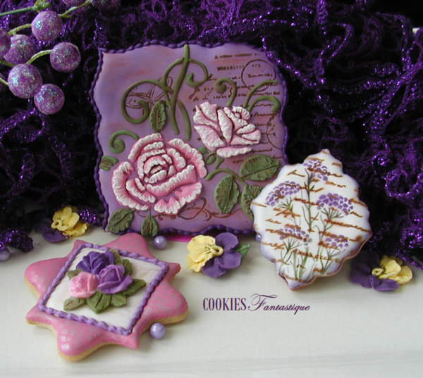#7 - I Love Flowers! by Cookies Fantastique by Carol