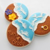 Beach Cookies: By Melissa~The Occasional Cookie