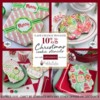 Last Chance Christmas Stencil Sale Banner: Cookies and Photos by Julia M Usher; Graphic by Confection Couture Stencils