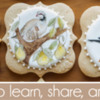 December 2019 Banner #2: Cookies and Photo by Silver Cloud Cakes; Graphic Design by Pretty Sweet Designs