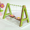 3-D Two-Seater Spring Swing Cookie: Design, 3-D Cookie, and Photo by Manu
