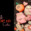 Top 10 Cookies Banner - 2-8-2020: Cookies and Photo by Di Art Sweets; Graphic Design by Julia M Usher