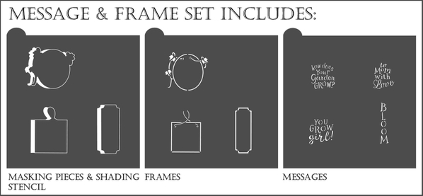 message and frame set border