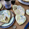 Julia's April 2020 Dynamic Duos™ Release - World's Best Dad!: Cookies and Photo by Julia M Usher; Stencils Designed by Julia M Usher with Confection Couture Stencils