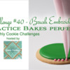 Practice Bakes Perfect Challenge #40 Banner: Photo by Steve Adams; Logo Courtesy of Sweet Prodigy; Graphic Design by Julia M Usher