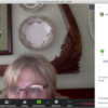 Sent Message in "Chat" Pane: Screenshot of Zoom on Julia's Laptop