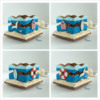 360º View of Summer Cookie Box: Design, 3-D Cookie, and Photos by Manu
