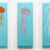 Final Jellyfish Set: Cookies and Photos by Aproned Artist