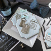 Closing Recap Photo - So Many Design Possibilities!: Cookies and Photo by Julia M Usher; Stencils Designed by Julia M Usher with Confection Couture Stencils; Graphic Design by Julia M Usher