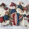 #3 - 4th of July Llama-Themed Cookies: By Tina at Sugar Wishes