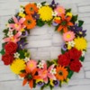 Flower Wreath Cookie: Cookie and Photo by Zeena