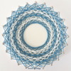 #6 - Blue and White String Art: By Sweet Prodigy
