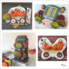 Fall-Inspired Cookies from Manu's Past Tutorials: Designs, Cookies, and Photos by Manu