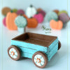 3-D Wagon Cookie, Empty!: Design, 3-D Cookie, and Photo by Manu