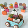 3-D Wagon Cookie Filled with Fall-Themed Cookies: Design, 3-D Cookie, and Photo by Manu