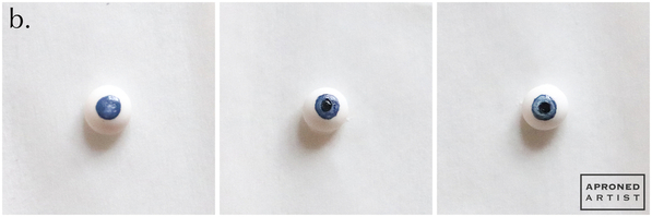 Step 3b - Paint Eyeball Transfers