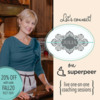 Julia's New Superpeer Sessions - 20% Off!: Photo by Mattea Linae; Graphic Design by Julia M Usher