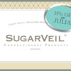 SugarVeil®  Affiliate Program Banner: Logo Courtesy of SugarVeil®; Graphic Design by Julia M Usher