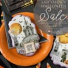 Last Chance Halloween Stencil Sale Banner: Cookies and Photo by Julia M Usher; Stencils Designed by Julia with Confection Couture Stencils