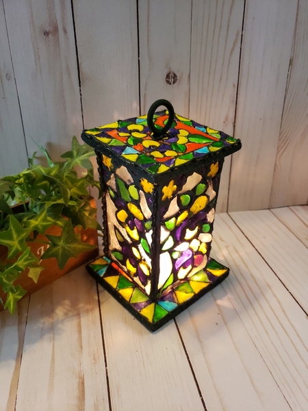 #2 - Stained Glass Lantern by Zeena