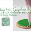 Practice Bakes Perfect Challenge #43 Banner: Photo by Steve Adams; Logo Courtesy of Sweet Prodigy; Cookie and Graphic Design by Julia M Usher