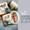 Cookier Close-up Banner for Di Art Sweets: Cookies and Photos by Di Art Sweets; Graphic Design by Julia M Usher