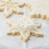 Suspended Stringwork Snowflake Cookies: Cookies and Photo by bobbiebakes
