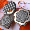 Optical Illusion Cookies: Cookies and Photo by Evelindecora