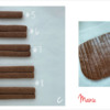 Steps 1c and 1d - Cookie Sticks, Plus Stick-Cutting Tips: Design, Cookies, and Photos by Manu
