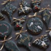 #3 - Christmas Ornaments: By mintlemonade (cookie crumbs)