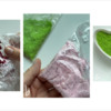 Steps 2a to 2c - Tint Icing Sugar: Photos by Manu