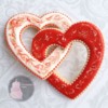 Linked Heart Cookies: By The Sweetest Tiers