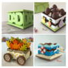 3-D Cookie Projects with Closed Seams: Design, 3-D Cookies, and Photos by Manu