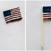 Step 3c - Attach Flag Transfer to Flagpole: Photos by Aproned Artist