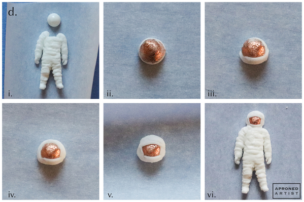 Step 2d - Pipe Astronaut's Helmet