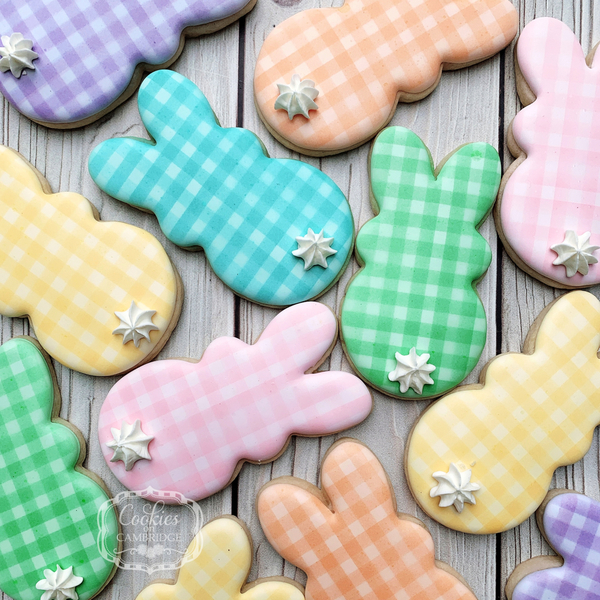 #9 - Gingham Bunnies by Cookies on Cambridge