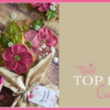 Top 10 Cookies Banner - April 10, 2021: Cookies and Photo by Vanilla &amp; Me; Graphic Design by Julia M Usher