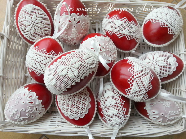 #7 - Easter Gingerbread Eggs by Edes mezes by Kenyeres Aniko