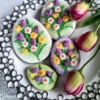 #3 - Easter Eggs with Tulips and Daffodils: By Bożena Aleksandrow